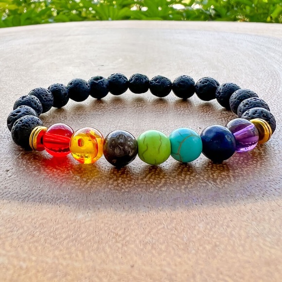 Brand New Chakra Stone Bracelet - Picture 4 of 6